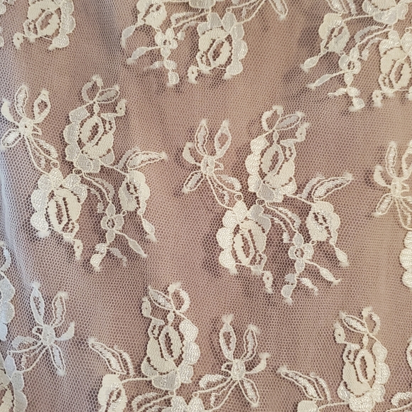 Dress with lace - Picture 2 of 4